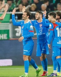 Leyu-马竞5-0横扫贝蒂斯，创队史新纪录，佩莱格里尼耻辱离场